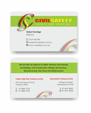Business Card Design by IneseRo for Civil Safety Pty Ltd | Design: #2762418