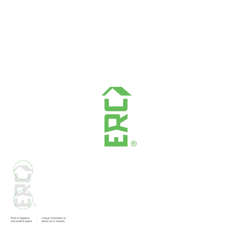 Logo-Design von SRJ für Eustis Roofing  | Design #17803225