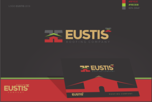 Logo Design by Drago for Eustis Roofing  | Design #17803885