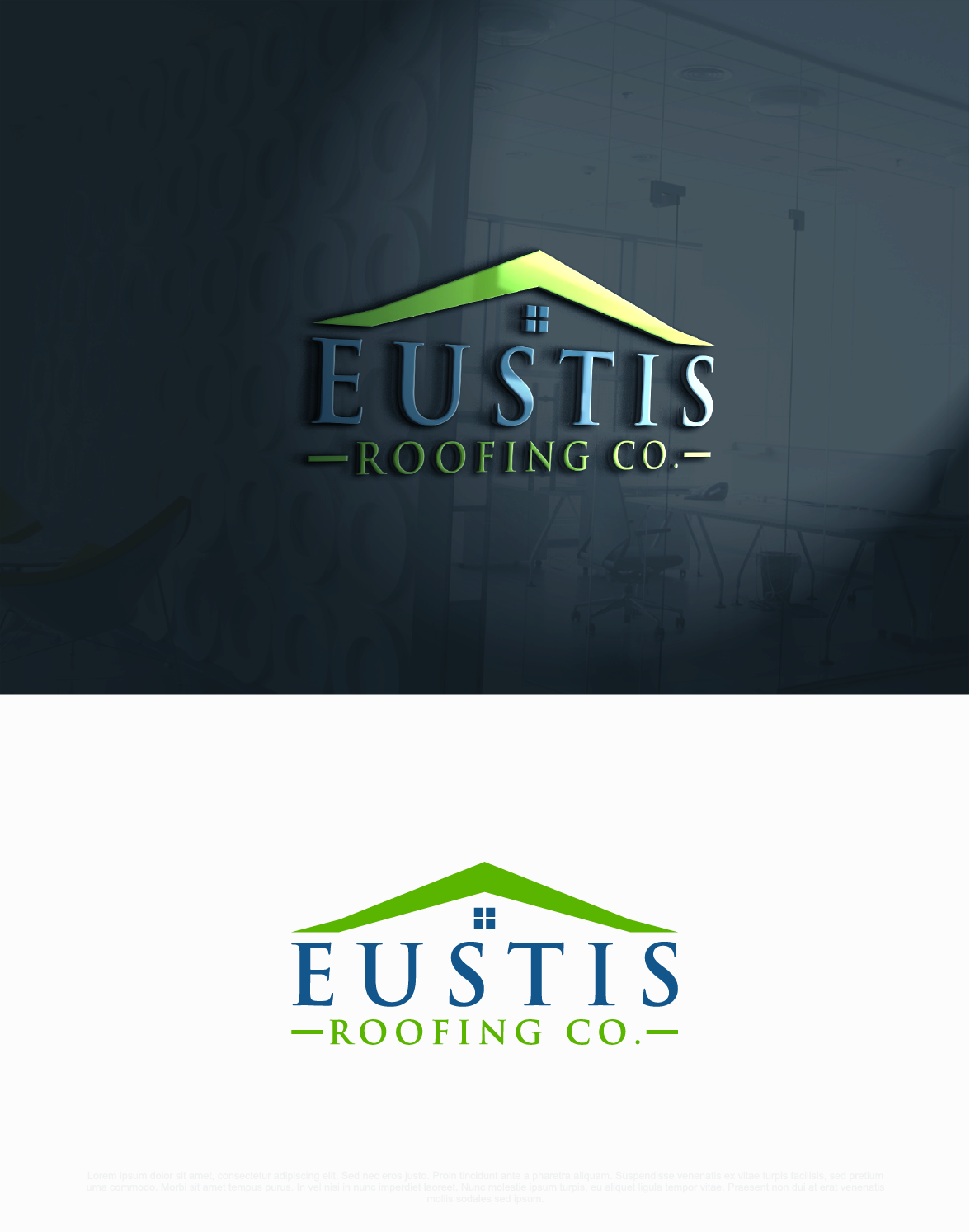 Logo Design by Artnymore for Eustis Roofing  | Design #17814196