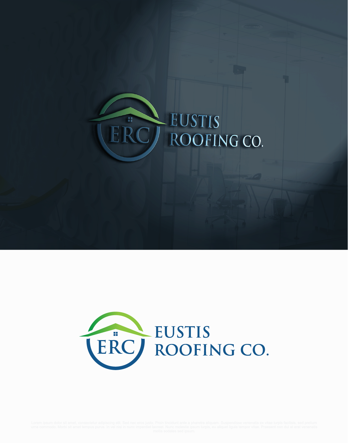 Logo-Design von Artnymore für Eustis Roofing  | Design #17814397