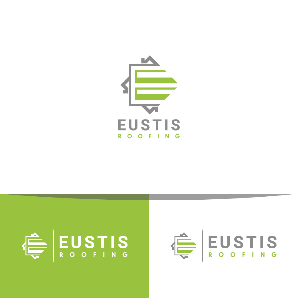 Logo Design by eldweeny for Eustis Roofing  | Design #17781183