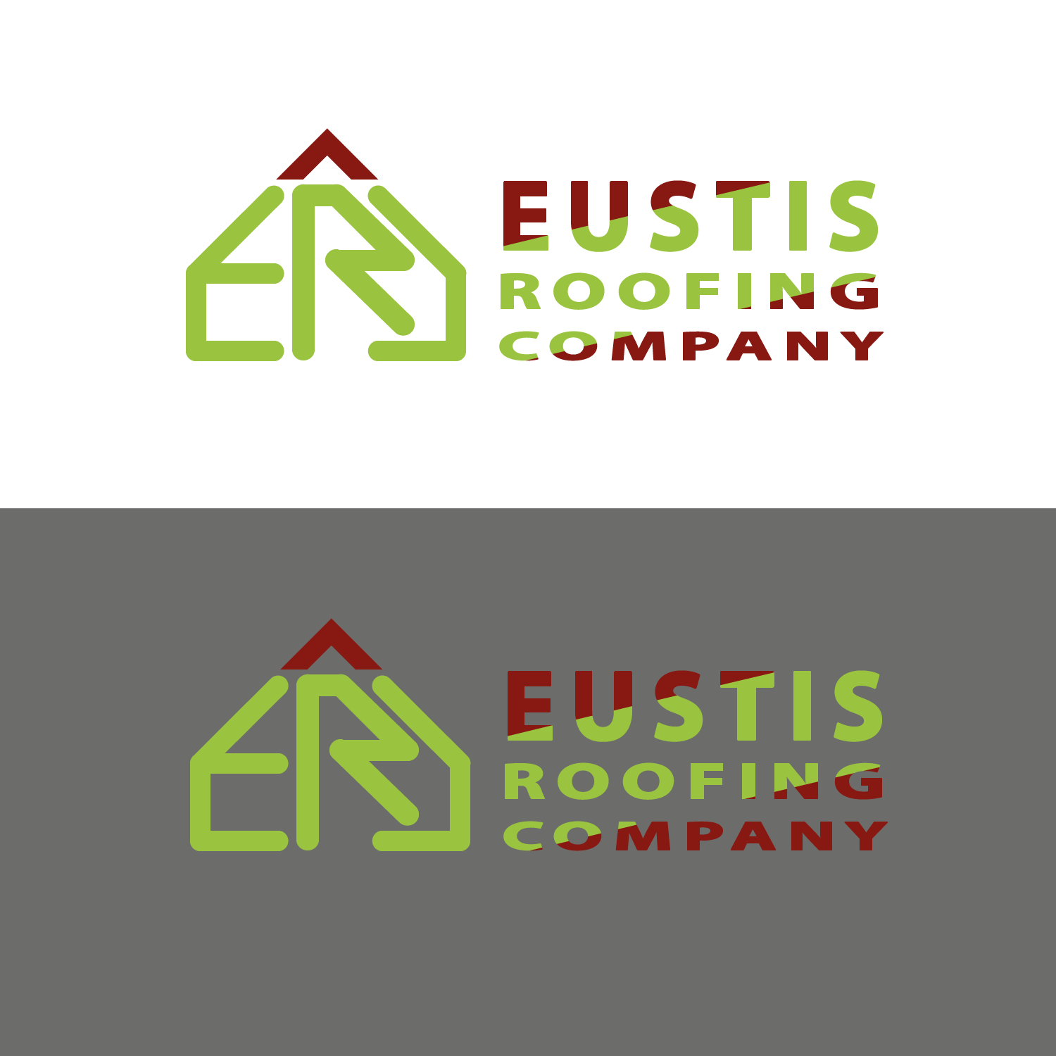 Logo Design by Gilanimal for Eustis Roofing  | Design #17792563