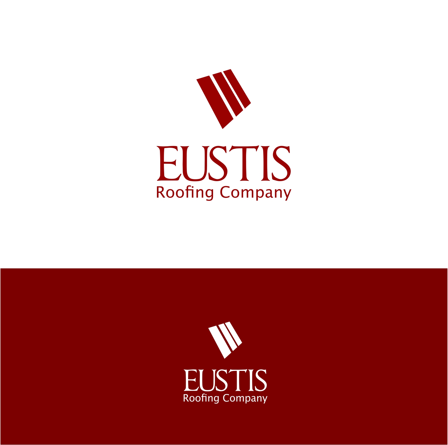Logo Design by DyzDesign for Eustis Roofing  | Design #17790666