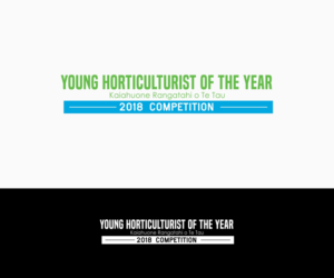 Young Horticulturist of the Year | Kaiahuone Rangatahi o te tau    2018 Competition | Logo-Design von B8