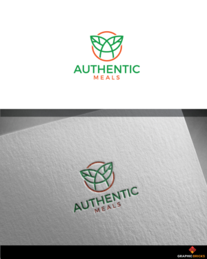 Authentic Meals | Logo Design by Graphic Bricks