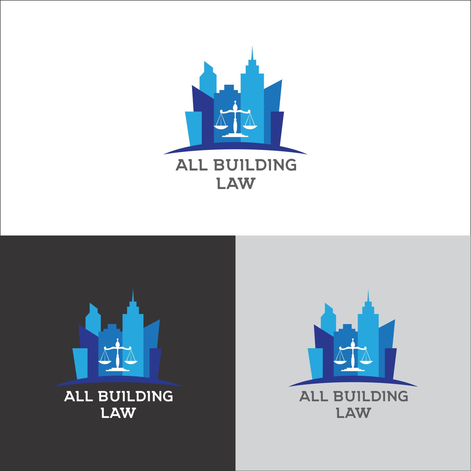 Logo Design by Gajendrasinh Solanki 2 for All Building Law | Design #17791611