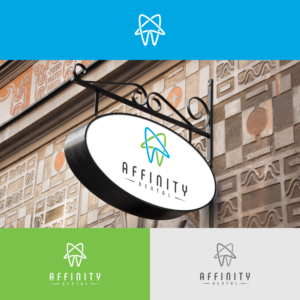Affinity dental | Logo Design by Paperfox Designs