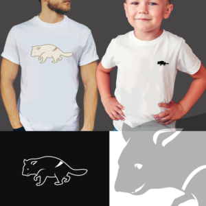 Embroidery Tasmanian Devil T-Shirt Design  | T-Shirt-Design von PenArmy
