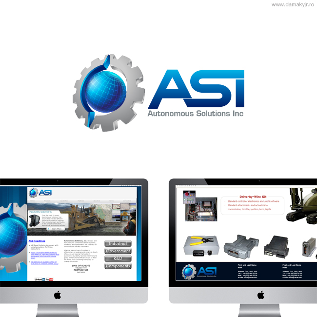 Logo Design by damakyjr for Autonomous Solutions Inc | Design #667703