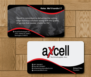 Business Card Design by visual arts