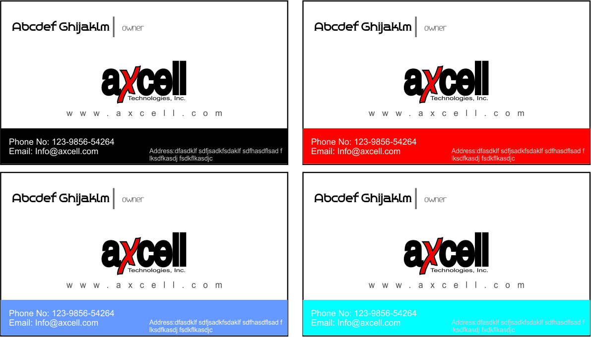 Business Card Design by Dawood for this project | Design #656408