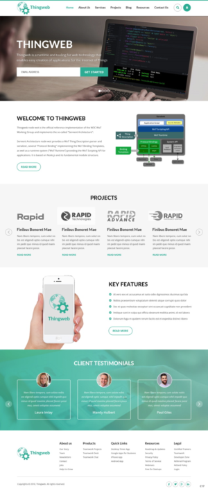 Web Design by pb for this project | Design: #17915765