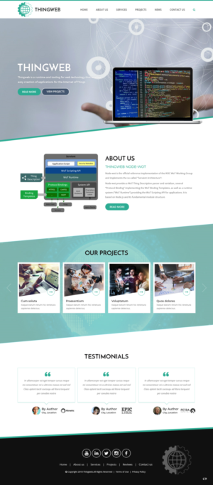 Web Design by pb for this project | Design: #18061122