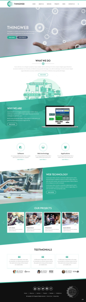 Web Design by pb for this project | Design: #18336019