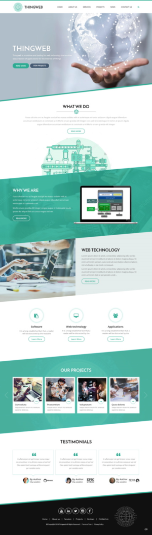 Web Design by pb for this project | Design: #18378947