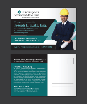 Postcard Design by Deziners Zone for this project | Design: #17790641