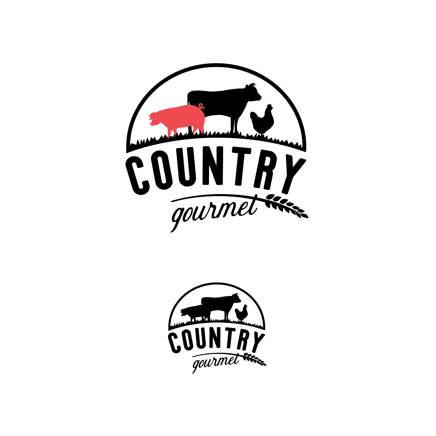 Diseño de Logo por thehummer para Country Gourmet | Diseño #17825777