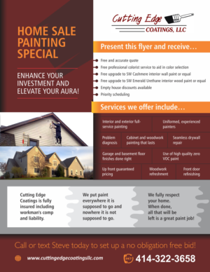 painting flyer design galleries for inspiration