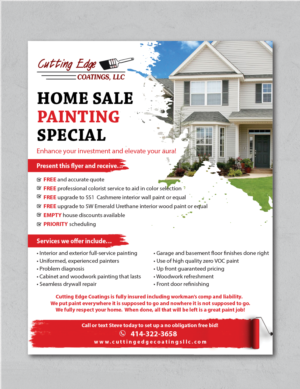 painting flyer design galleries for inspiration