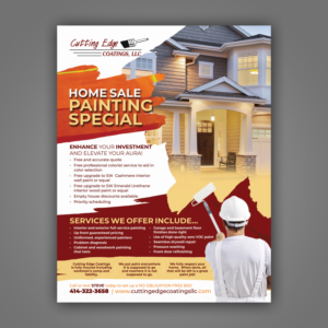 Flyer Design by Mariyam for Cutting Edge Coatings | Design #17852684