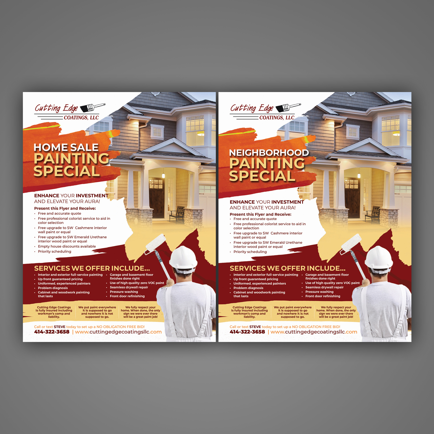 Flyer Design by Mariyam Khan for Cutting Edge Coatings | Design #17906720