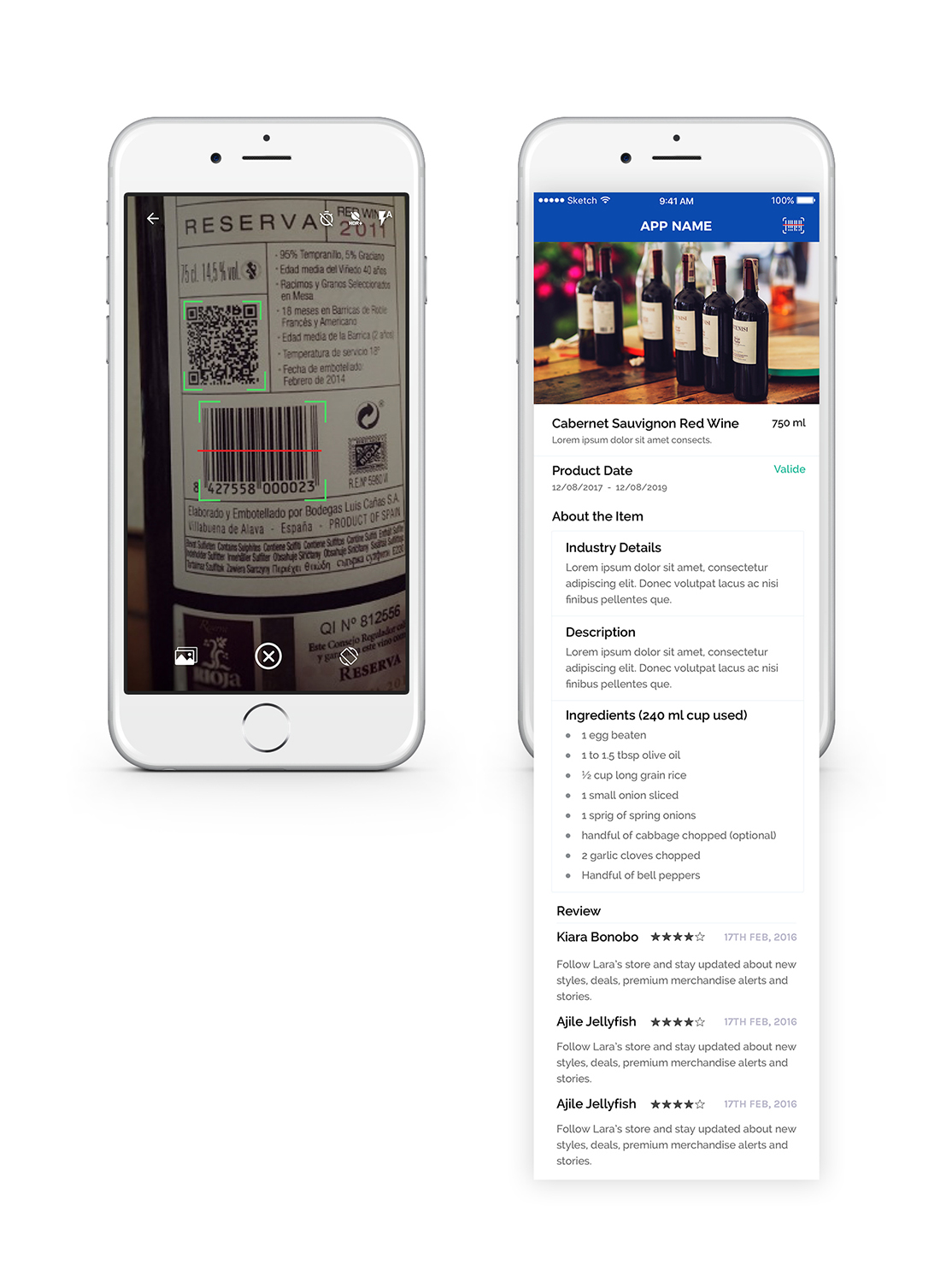Diseño de aplicación (App) por Ni Oeuvre para este proyecto | Diseño #17882242