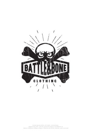 Battle & Bone Clothing | Diseño de Logo por stiles1414