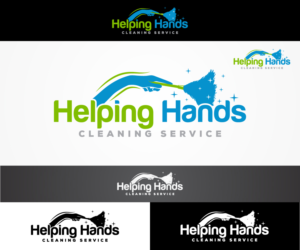 Logo Design by sangeloenriquez for Helping Hands Cleaning Service, Inc. | Design: #17795328