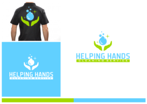 Logo Design by Amduat Design for Helping Hands Cleaning Service, Inc. | Design: #17785151
