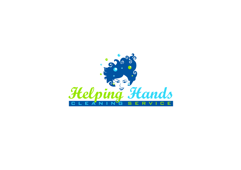 Logo Design by Amduat Design for Helping Hands Cleaning Service, Inc. | Design #17785214