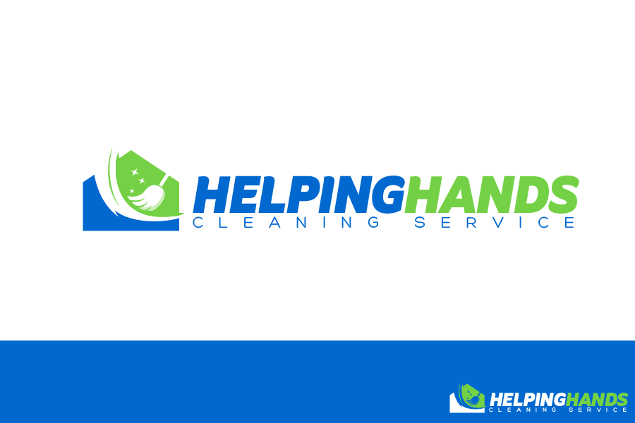 Logo-Design von jaime.sp für Helping Hands Cleaning Service, Inc. | Design #17813357