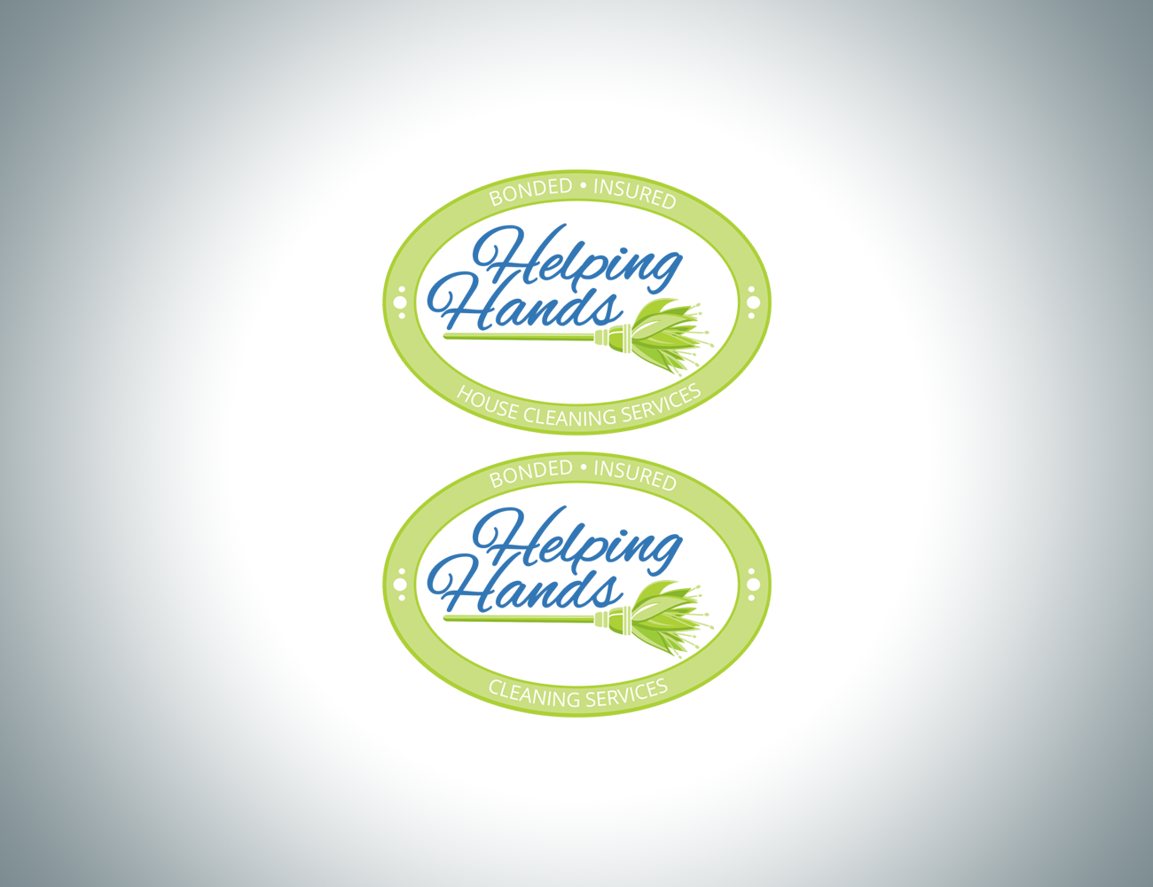 Logo Design by Lezette_G for Helping Hands Cleaning Service, Inc. | Design #17867587