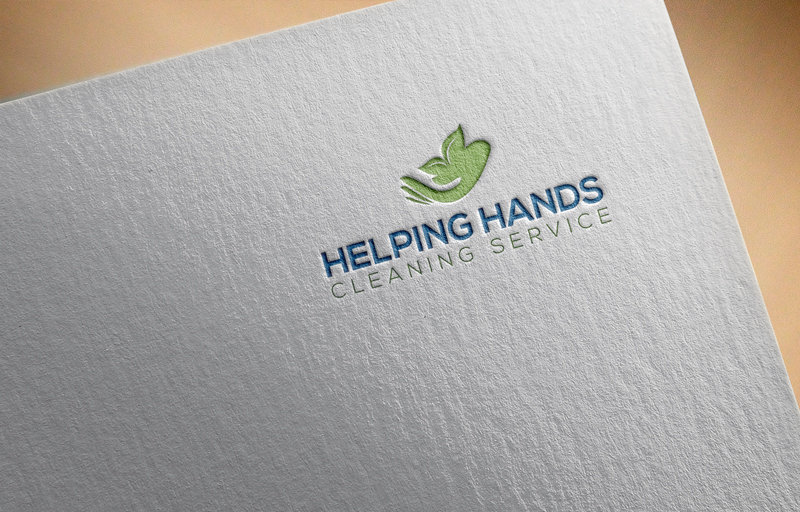 Logo Design by ADesignWorld for Helping Hands Cleaning Service, Inc. | Design #17795827