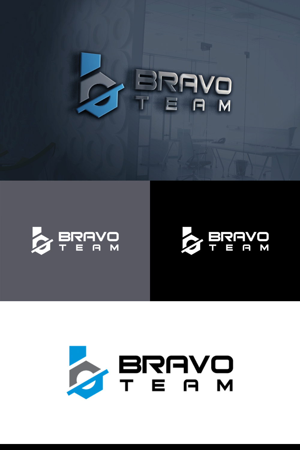Logo Design by e-graphics for Bravo Team LLC | Design #17791185