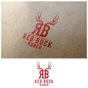 Logo Design by Rome for Red Buck Ranch | Design: #17796149