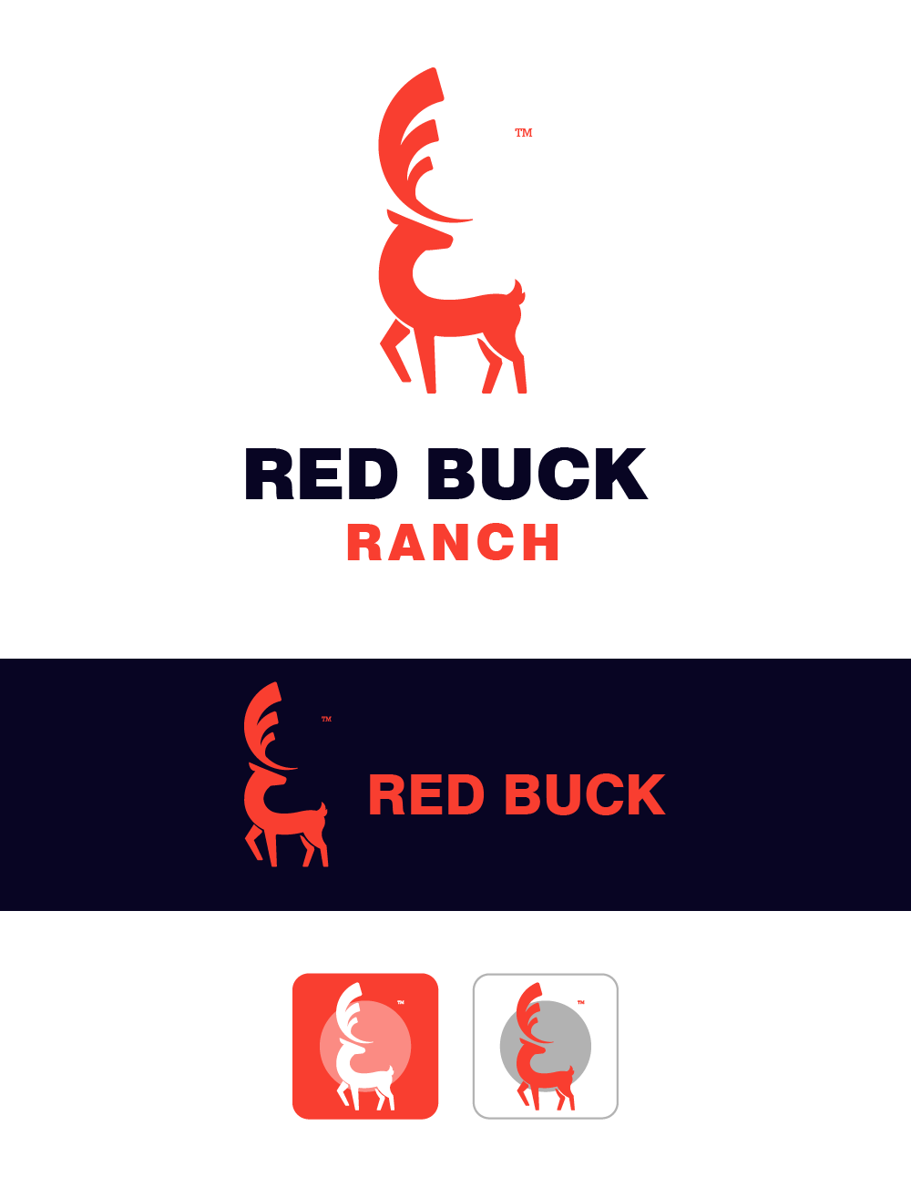 Logo Design by BuntarBG for Red Buck Ranch | Design #17862058