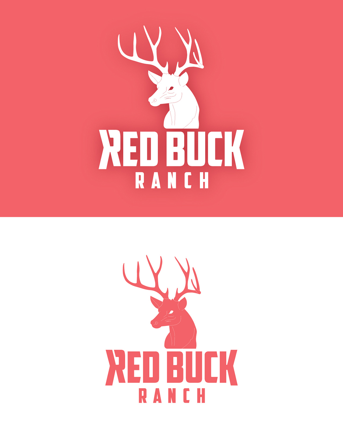 Logo Design by JLAGO for Red Buck Ranch | Design #17813110