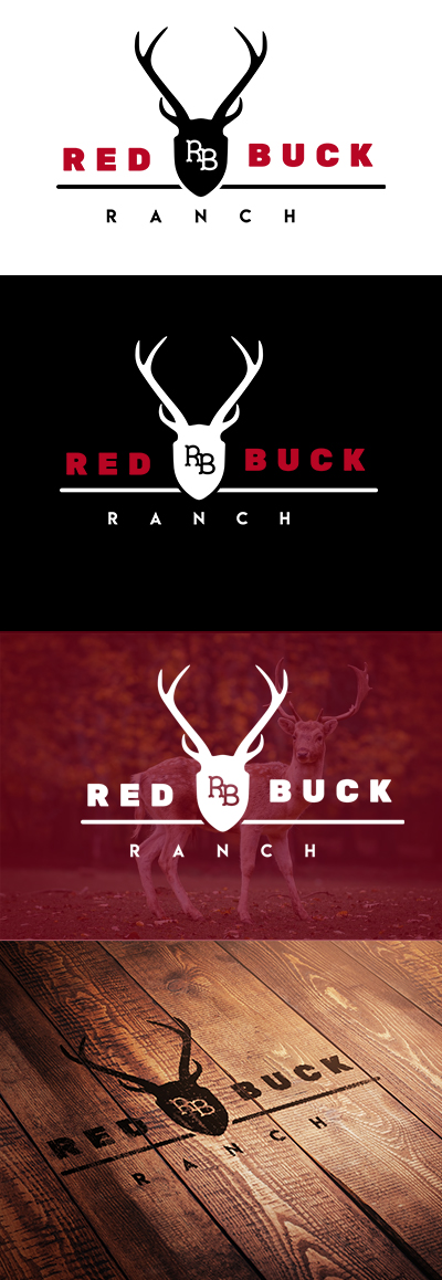 Logo Design by pici_timici for Red Buck Ranch | Design #17838346