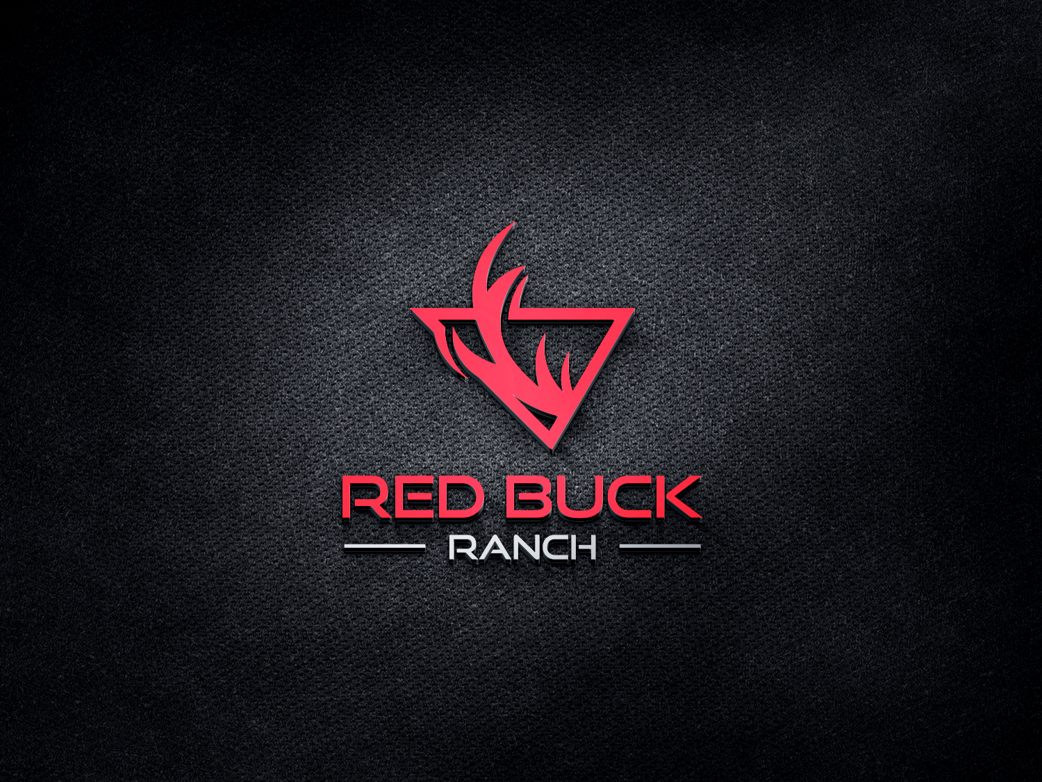 Logo Design by Deziners Zone for Red Buck Ranch | Design #17799932