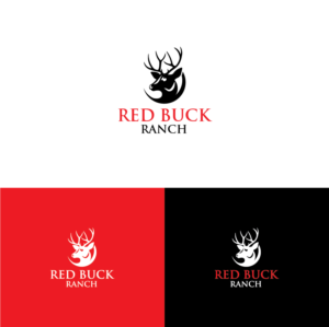 Logo Design by Deziners Zone for Red Buck Ranch | Design: #17799934