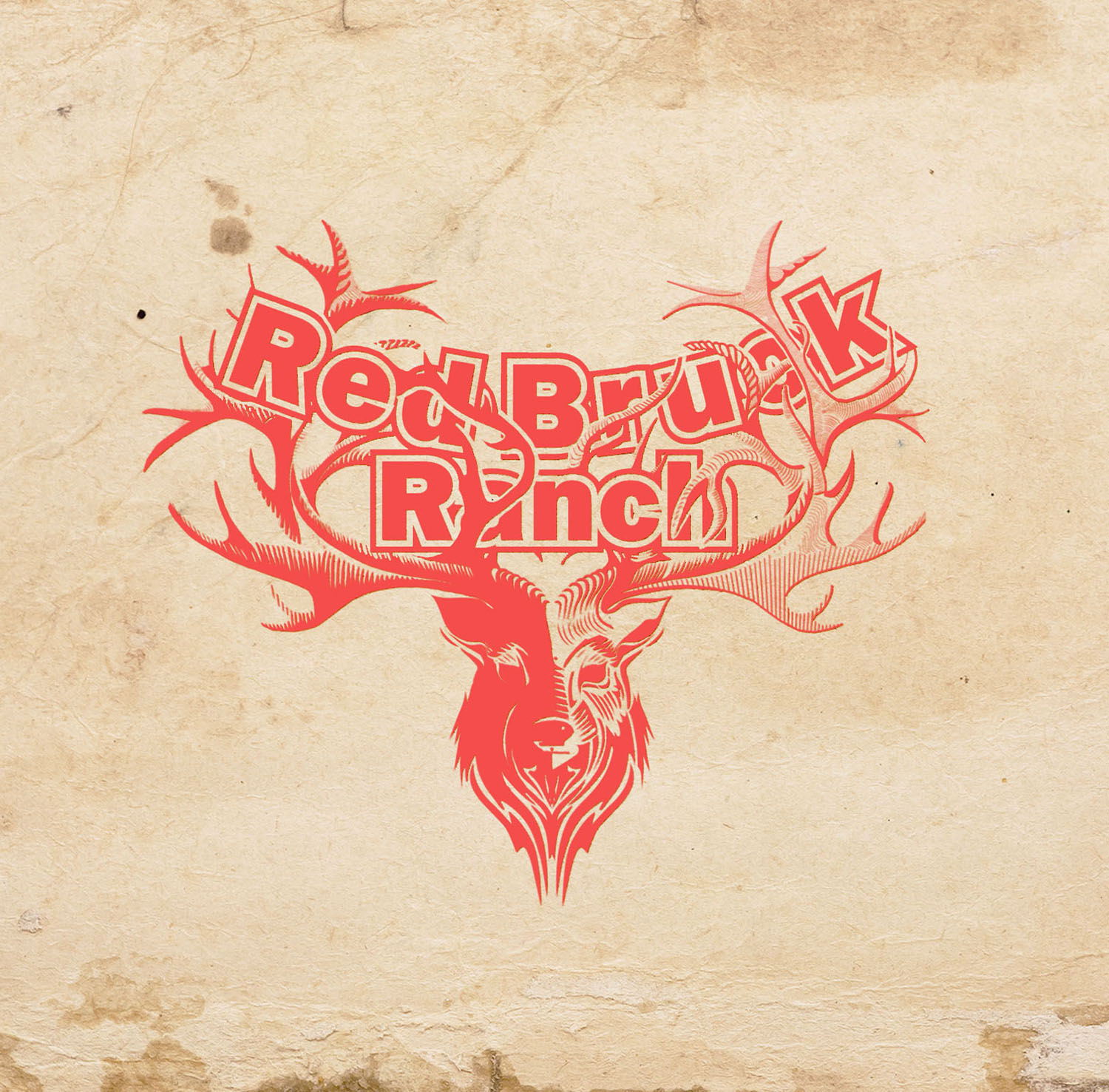 Logo Design by A.STUDIO for Red Buck Ranch | Design #17870418