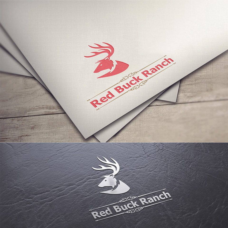 Logo Design by agim.amir for Red Buck Ranch | Design #17864196