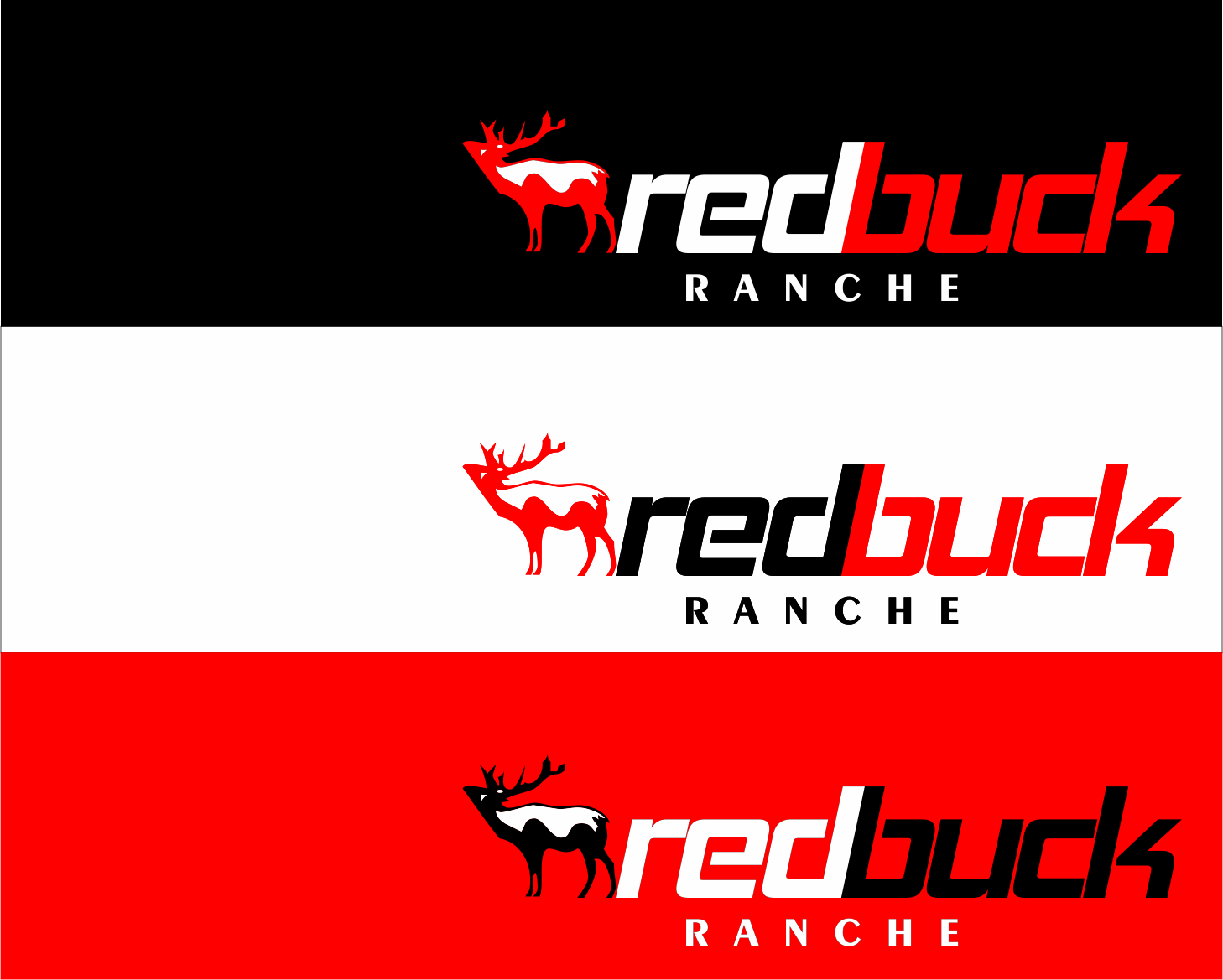 Logo Design by Pammi Sarty for Red Buck Ranch | Design #17799717