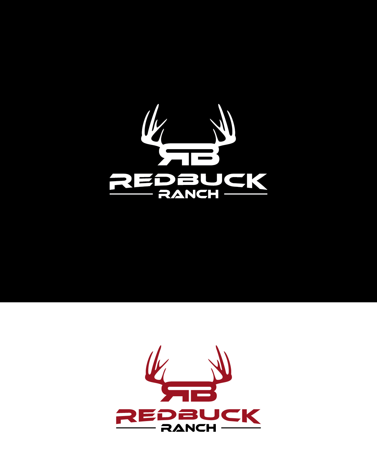 Logo Design by Black Arrow for Red Buck Ranch | Design #17781470