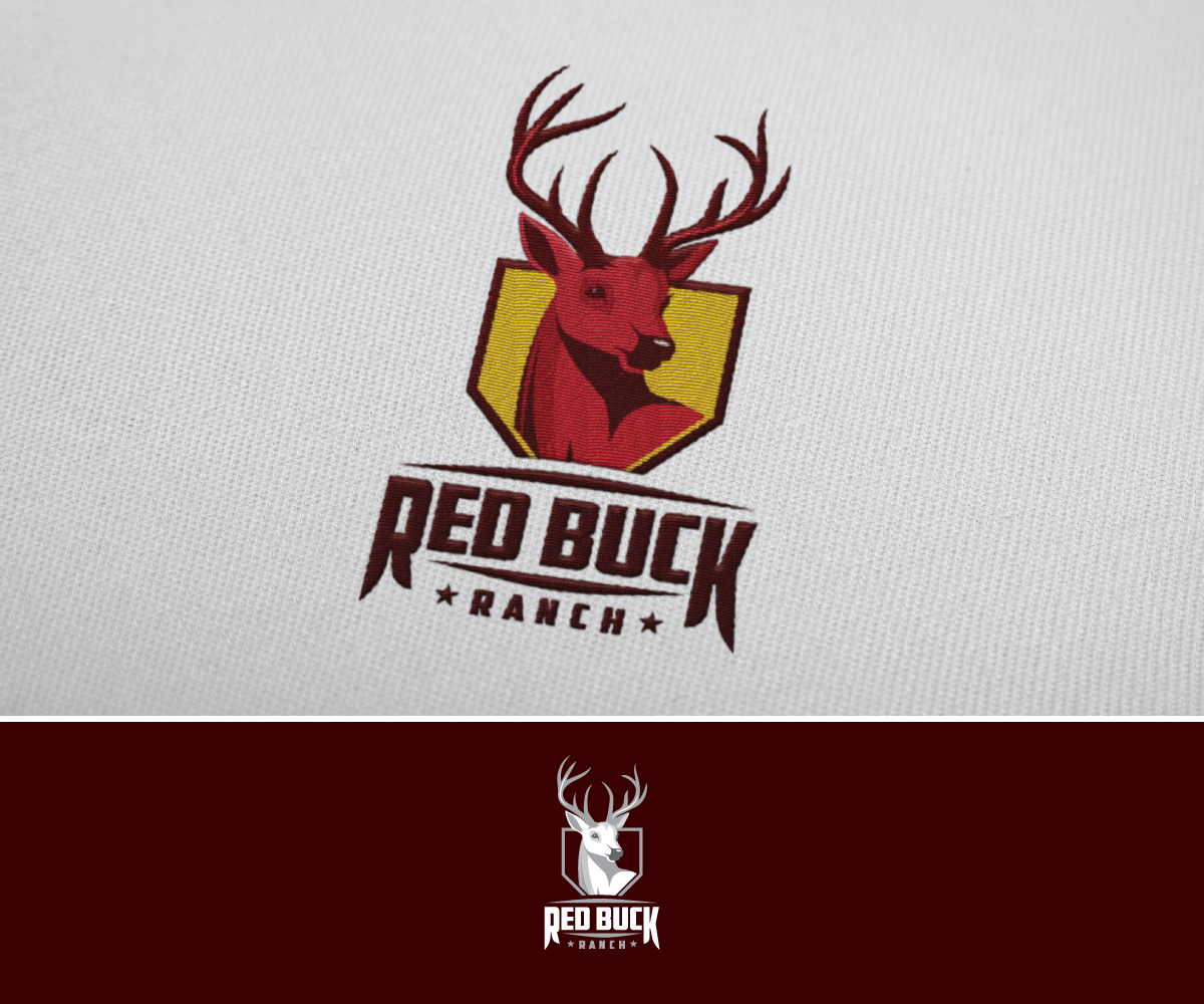Logo Design by D_Mantra for Red Buck Ranch | Design #17781634