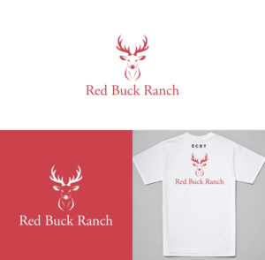 Logo Design by Tripti Ranjan Gain for Red Buck Ranch | Design: #17835655