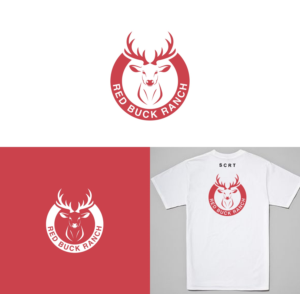 Logo Design by Tripti Ranjan Gain for Red Buck Ranch | Design: #17835656