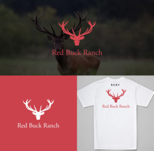 Logo Design by Tripti Ranjan Gain for Red Buck Ranch | Design: #17836240