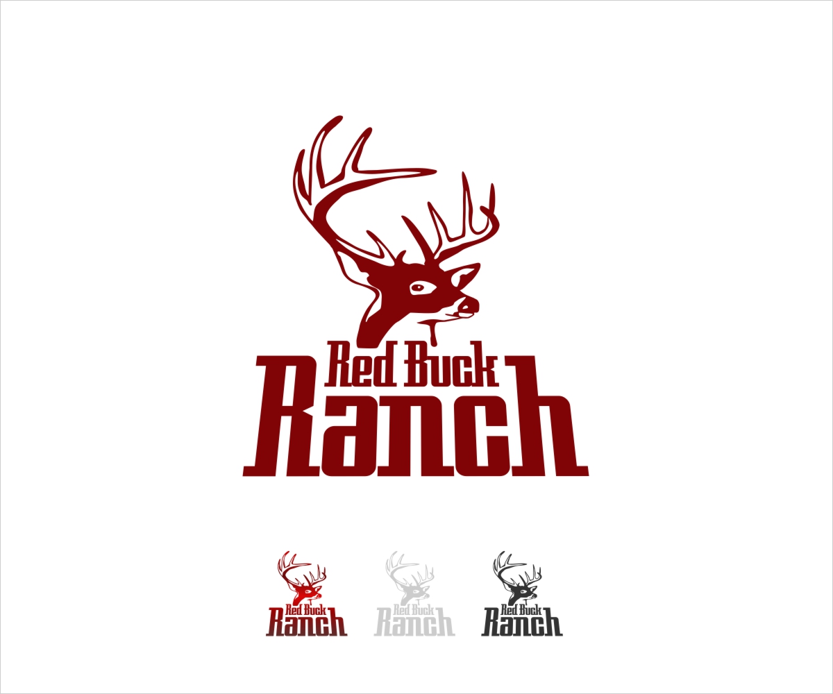 Logo Design by ddsgn for Red Buck Ranch | Design #17793743